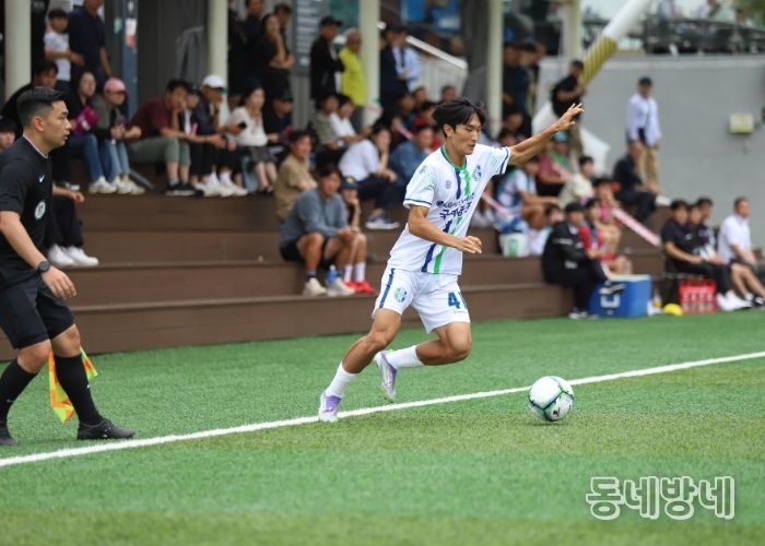 남양주시민축구단, 서울중랑축구단 상대로 2-1 극적 승리…리그 1위 수성