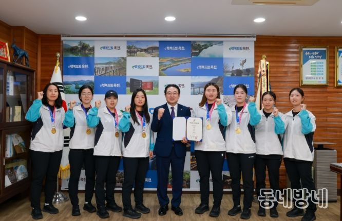 옥천군 실업팀 3관왕 석권