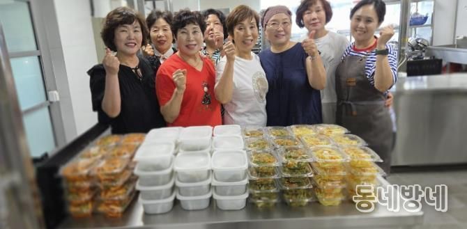 수원시 노동자종합복지관, 장안구 정자3동 저소득층 가구에 반찬 전달