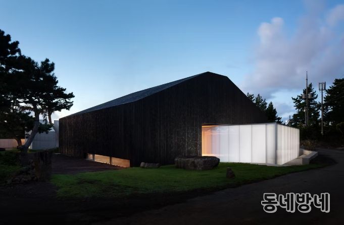 우수건축물 답사 예정지 - 검은집 미술관(출처 : 건축사사무소 애니텍쳐)