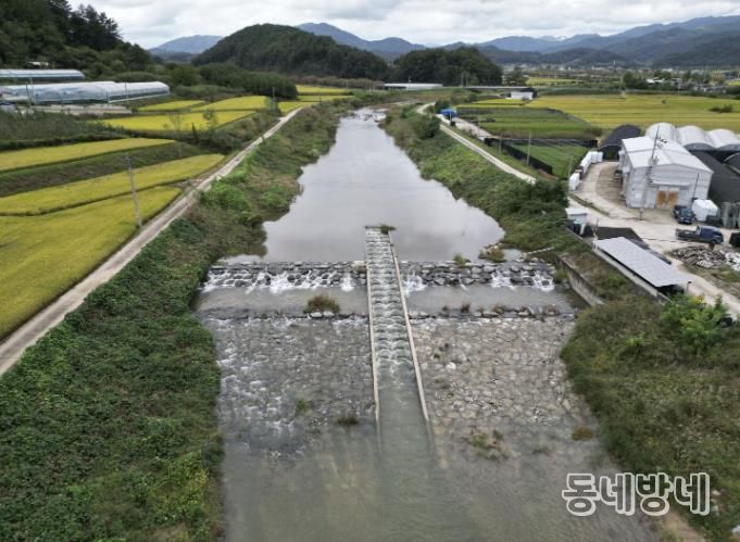예천군, 금곡천 생태하천 복원사업 최종 준공