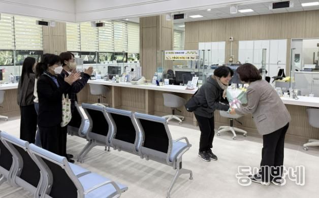 수원시 영통구 망포1동 행정복지센터 신청사, 11월 3일 업무 개시