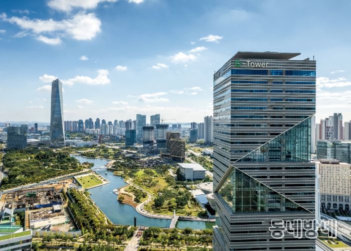 송도지타워(IFEZ) 전경