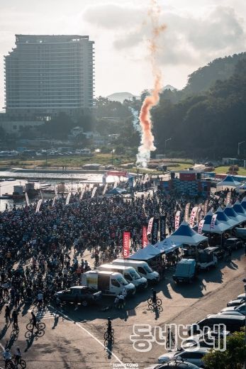 자전거 마라톤 ‘2025 통영 그란폰도’ 개최