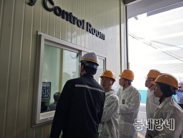 이복원 경제부지사, 충청북도 AI제조혁신 현장점검