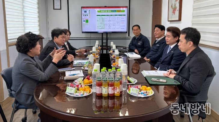 제조기업 찾아 판로 지원 등 논의