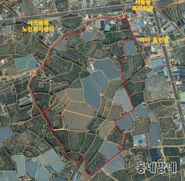 2025년 지적재조사지구(서홍동5지구)