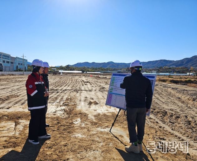 의료복지타운·화장시설 건설현장 점검