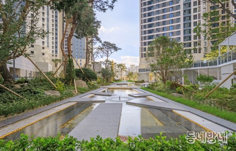 대상 ‘두류역자이’ 아파트 조경,