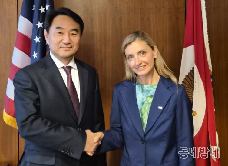 정기홍 대사-사라 로저스 차관 면담