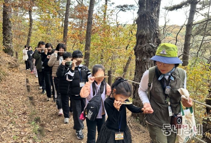 용학도서관 도서관 밖 도서관 생태환경 프로그램 ‘진밭골에 마실 가자’