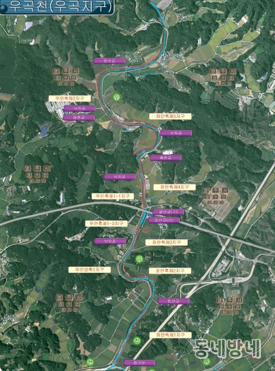 ‘침수 걱정없는 영주’ 우곡천 홍수 대응력 대폭 강화