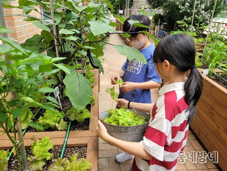 신월초등학교와 함께한 ‘미래세대 키드키드 팜 조성’