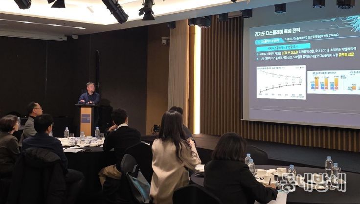 디스플레이 기술개발 지원사업 9진도 점검 및 간담회