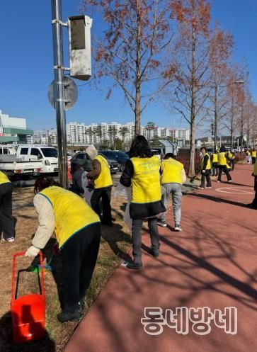사천시 하나님의교회, “희망의 숲” 캠페인 개최