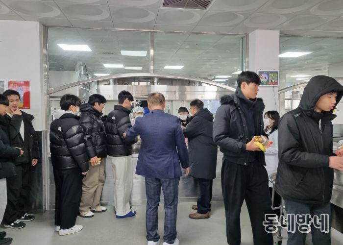 교육공무직원 파업에 따른 학교급식 현장 점검