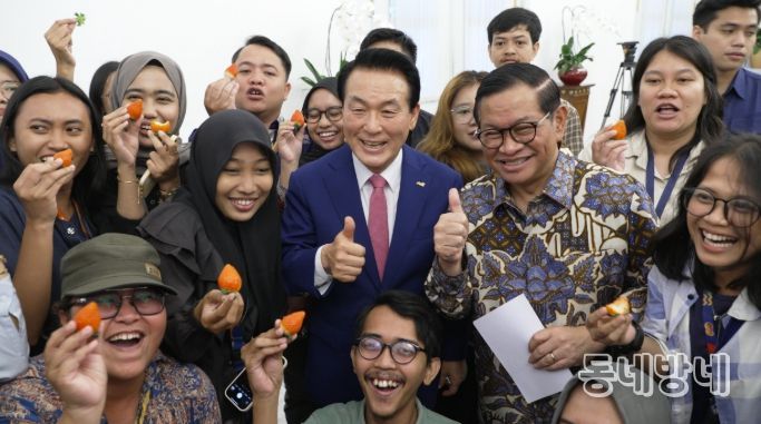 논산시 농식품 해외박람회·2027 논산세계딸기산업엑스포, 자카르타와 공동 협력