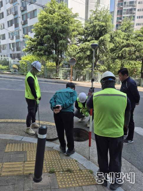 市, 상하수도 위치정보 대대적 정비