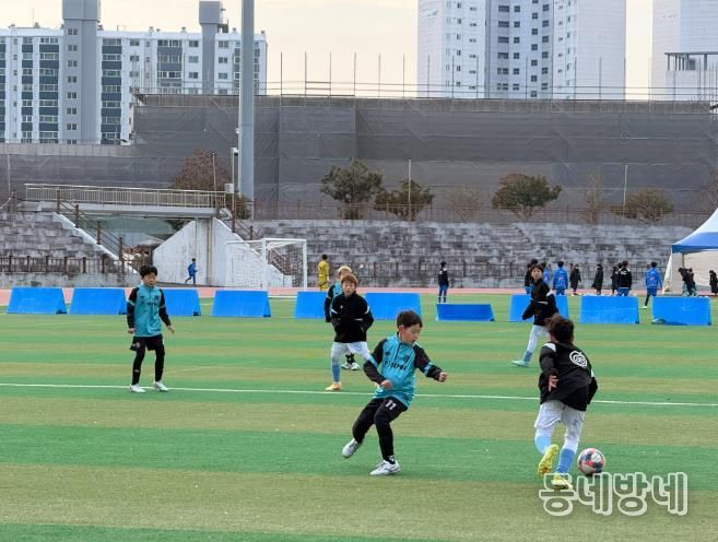 스포츠산업단 축구 전지훈련