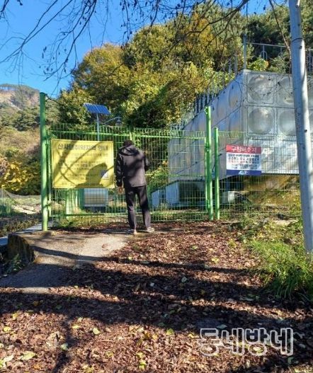 상수도 시설 점검