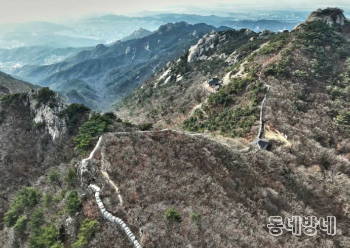 한양의 수도성곽 – 북한산성 대남문 구간 (고양시 제공)