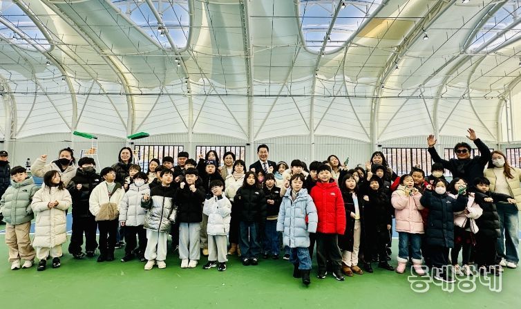 부안군, 실내 테니스장 준공