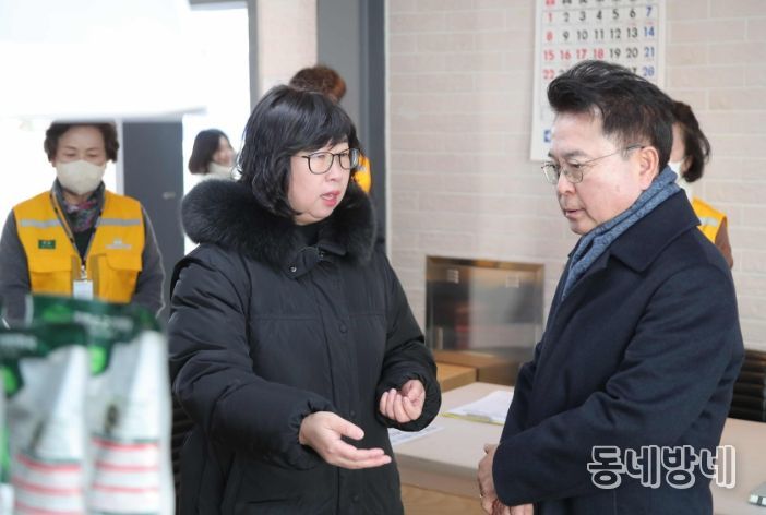 육동한 춘천시장, ‘그냥드림’ 사업장 찾아 운영 상황 점검