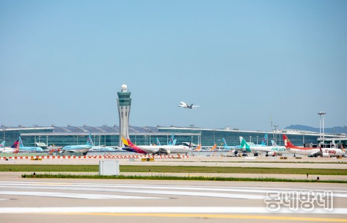 인천공항 외부 전경