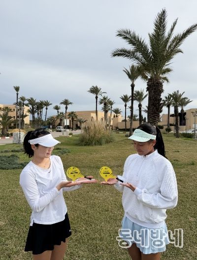 진안군청 테니스선수단 이현이, ITF 국제무대 복식 준우승 쾌거(시상식 후 사진, 좌. 이현이 선수)