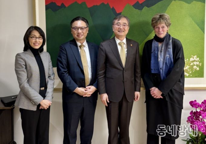 코리아소사이어티 대표단 면담