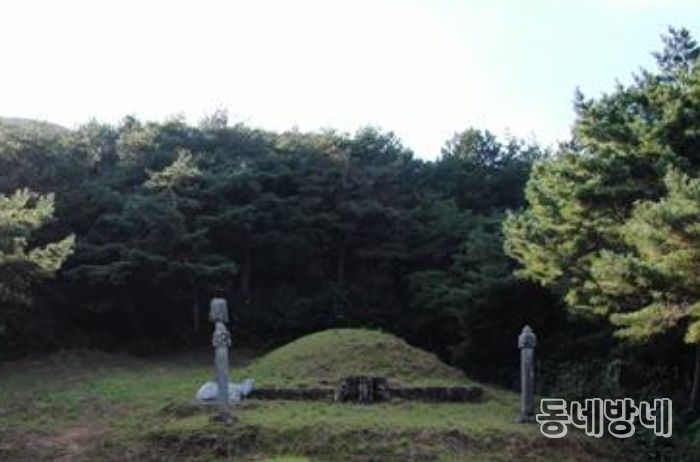 조금호 부부 묘