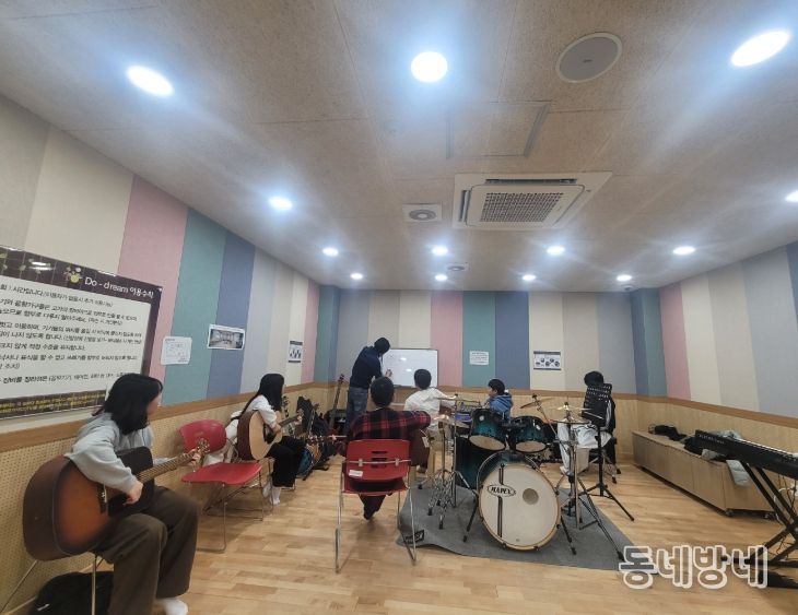 금산군청소년미래센터 청소년 진로체험 1차 프로그램 모습