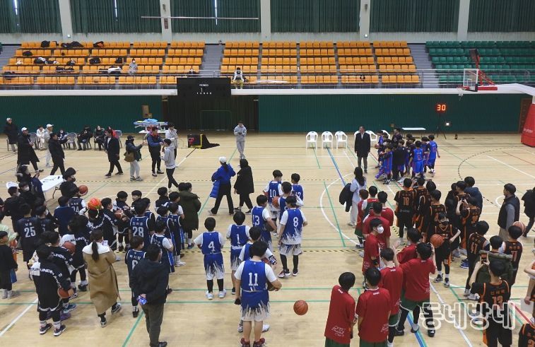 보은군, 제5회 결초보은배 점프볼 전국 유소년 농구대회