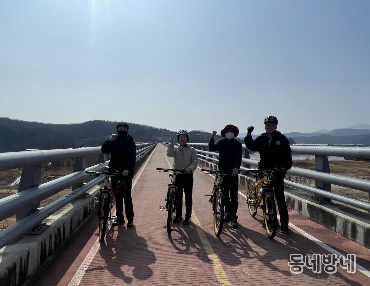 상주 관내 자전거길 안전점검 실시