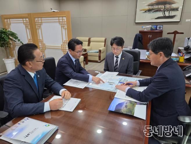 고창군수, 국토부 제2차관 면담.. 핵심 SOC 사업 집중 건의